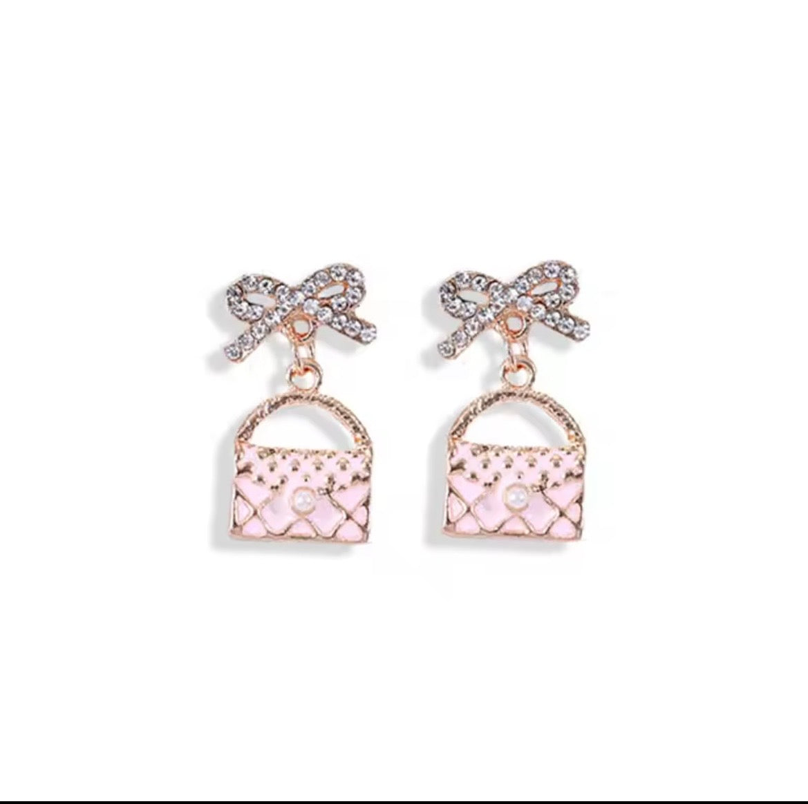 Charming Bow Earrings - Earrings - essecoco