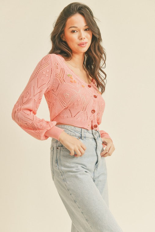 Mia Coral Sweater - Sweater - essecoco