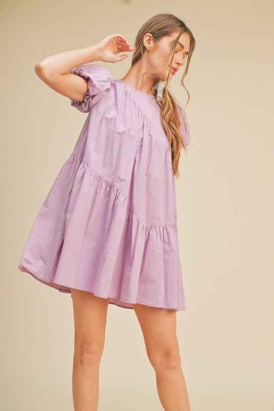Lyla Puff Babydoll Dress