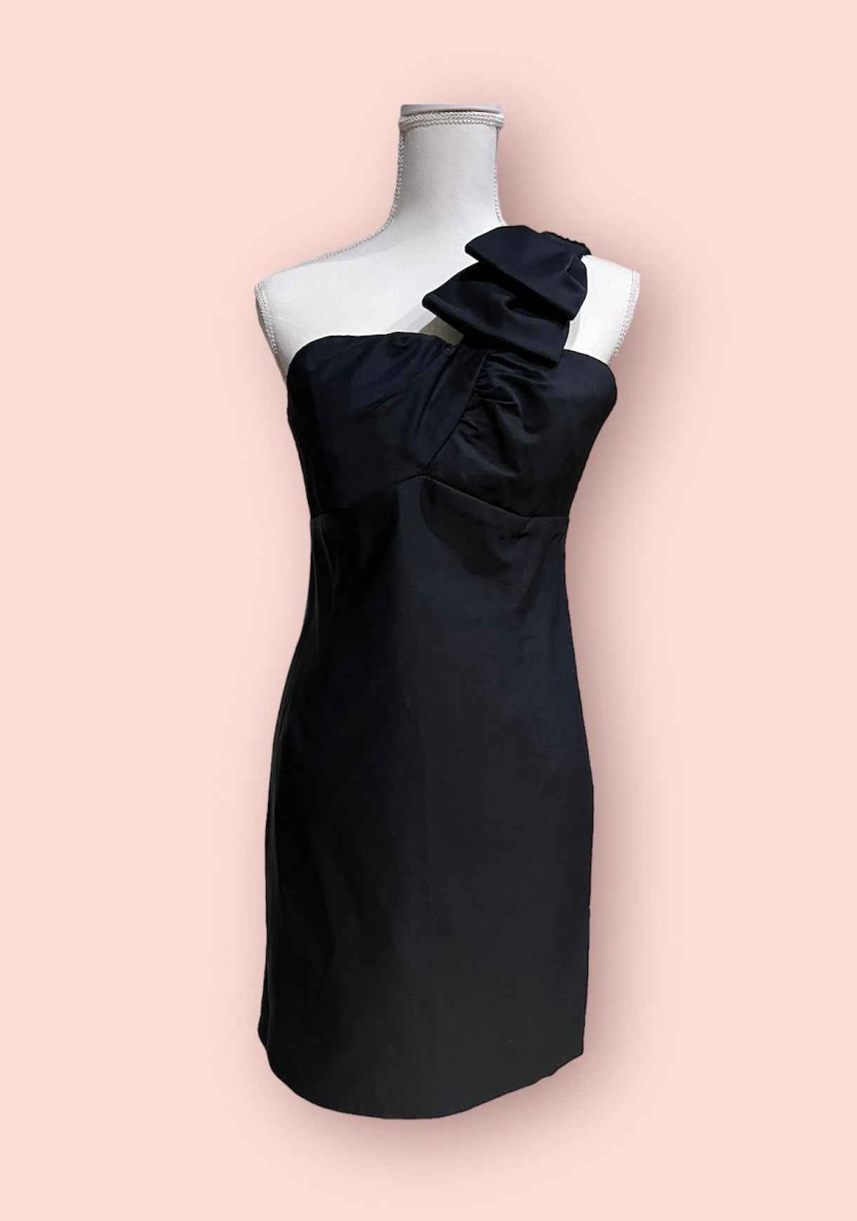 Kaya Bow One Shoulder Dress