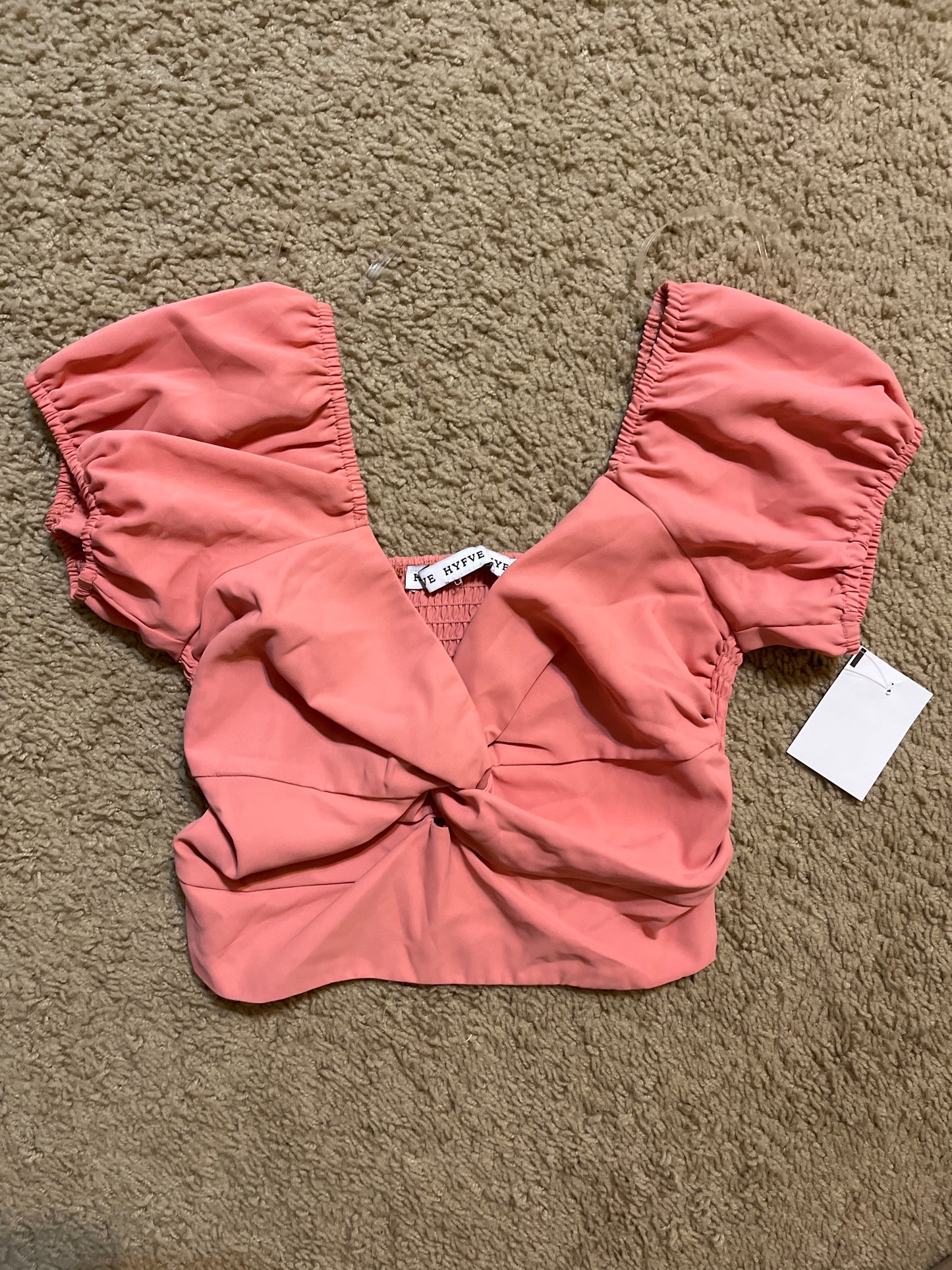 Carly Twist Front Top - - essecoco