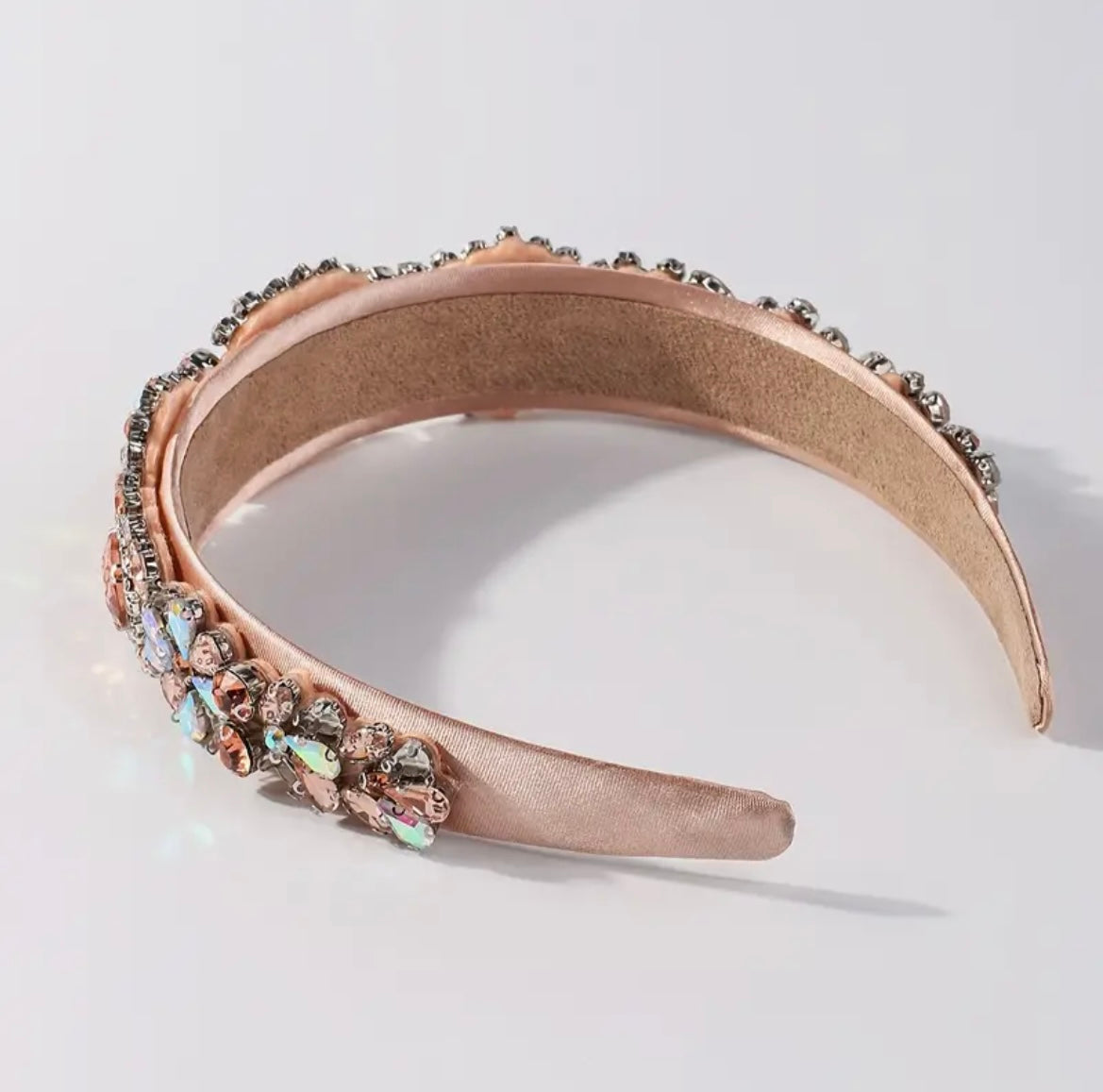 Sparkling Baroque Rhinestone Headband - Rhinestone Headband - essecoco