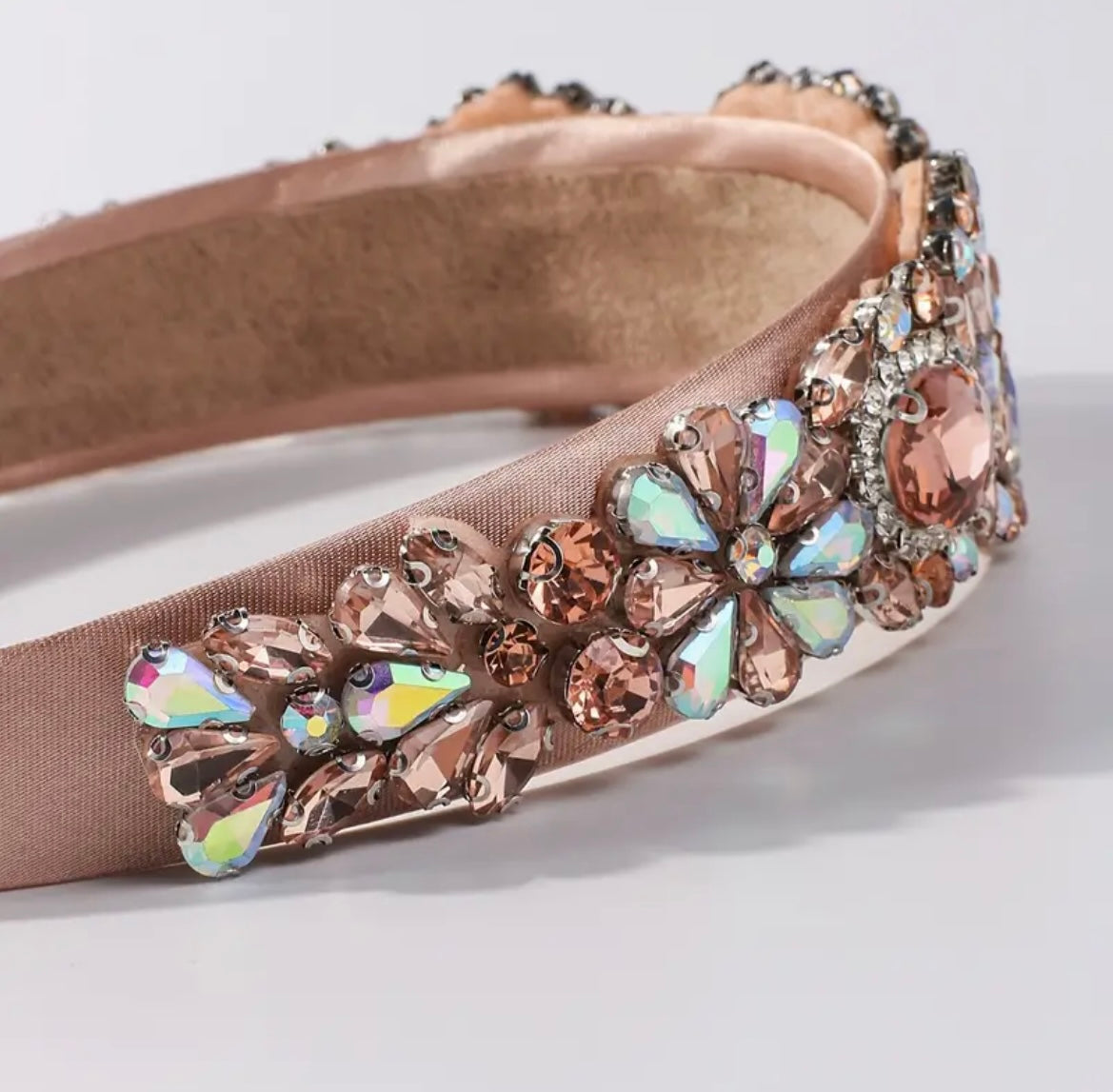 Sparkling Baroque Rhinestone Headband - Rhinestone Headband - essecoco