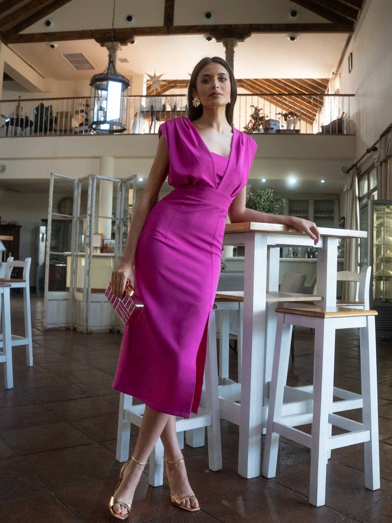 Lola Fuchsia Dress