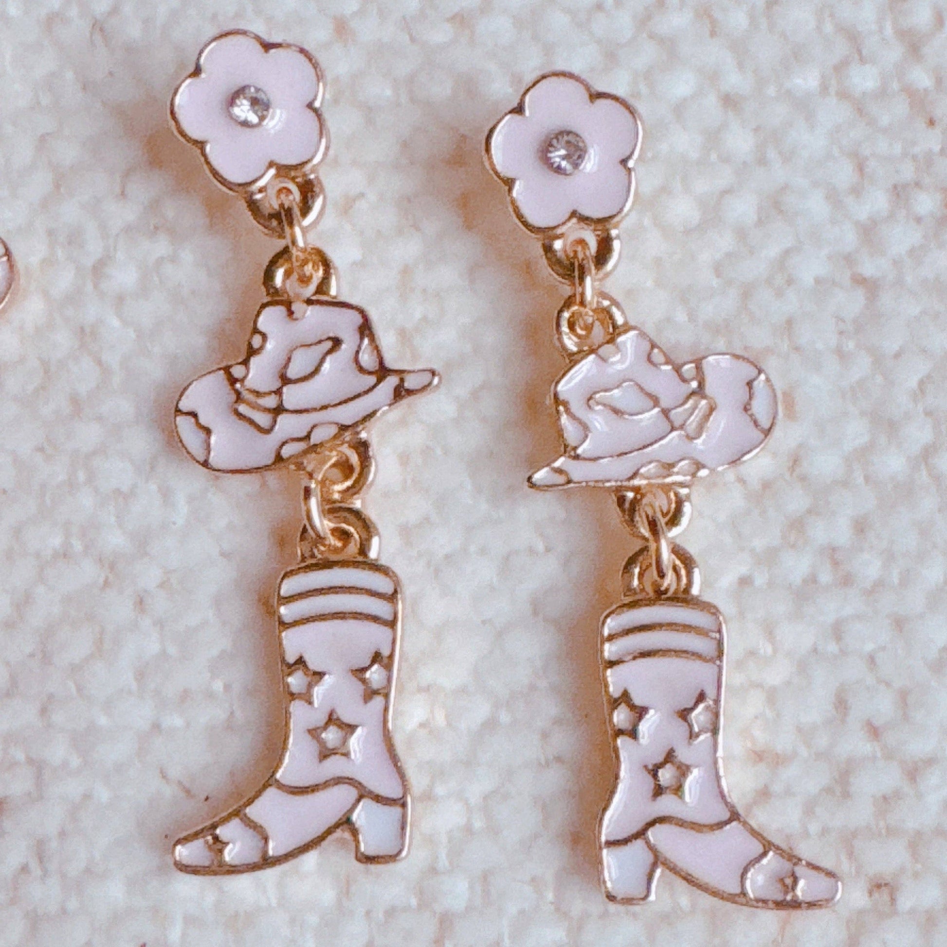 Yee-haw Boot Dangle Earrings