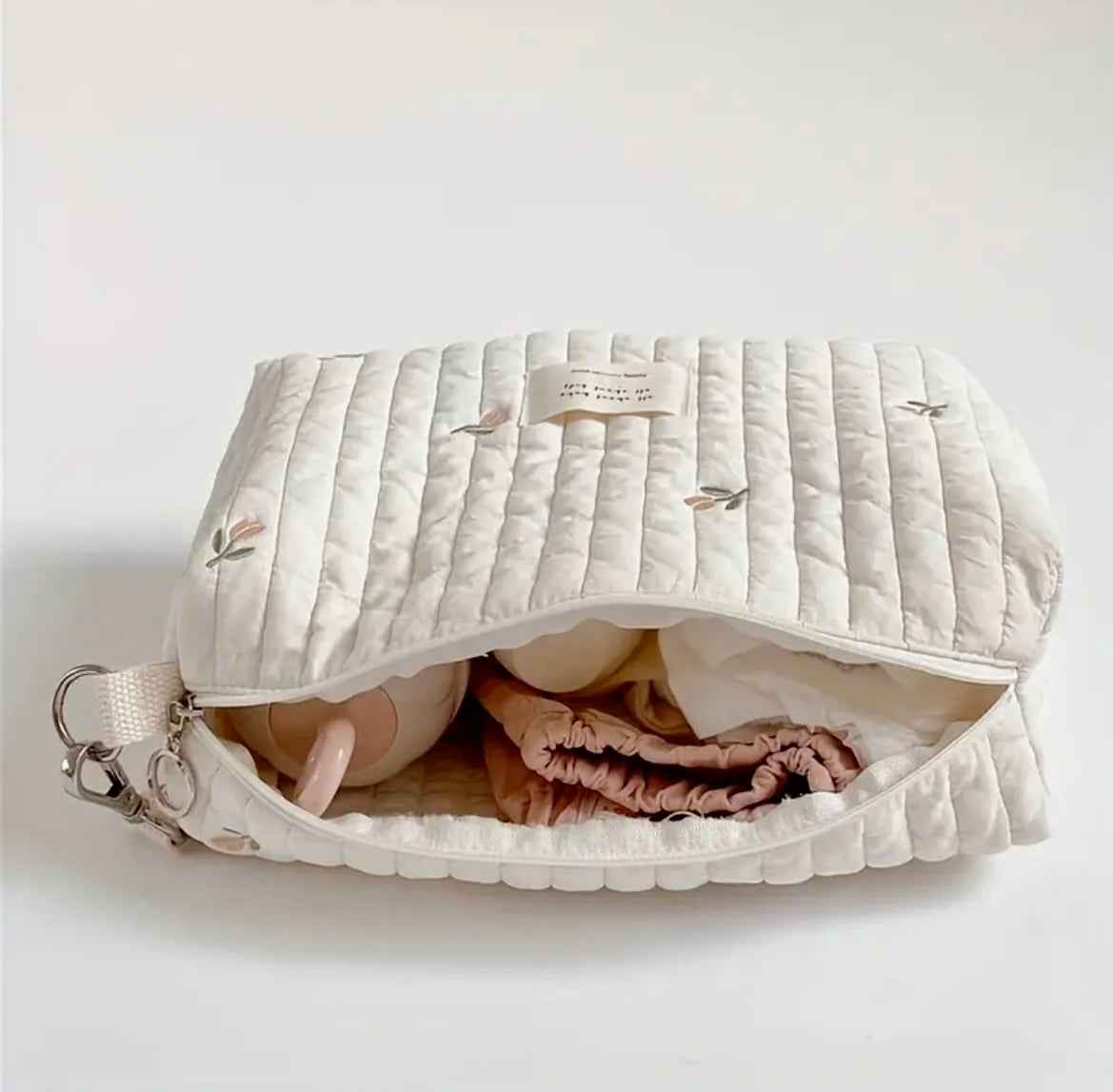 Tulip Quilted Diaper Bag