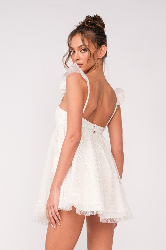 Skylar Ruffle Dress - Dresses - essecoco