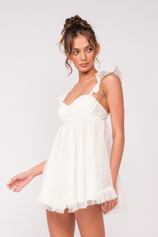 Skylar Ruffle Dress - Dresses - essecoco