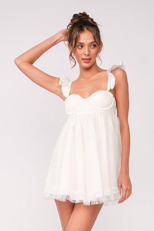 Skylar Ruffle Dress - Dresses - essecoco