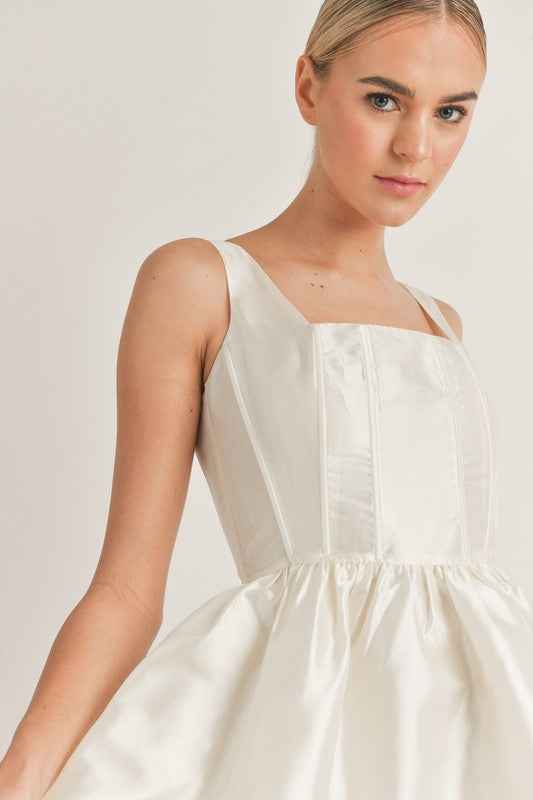 Ava Dainty White Dress