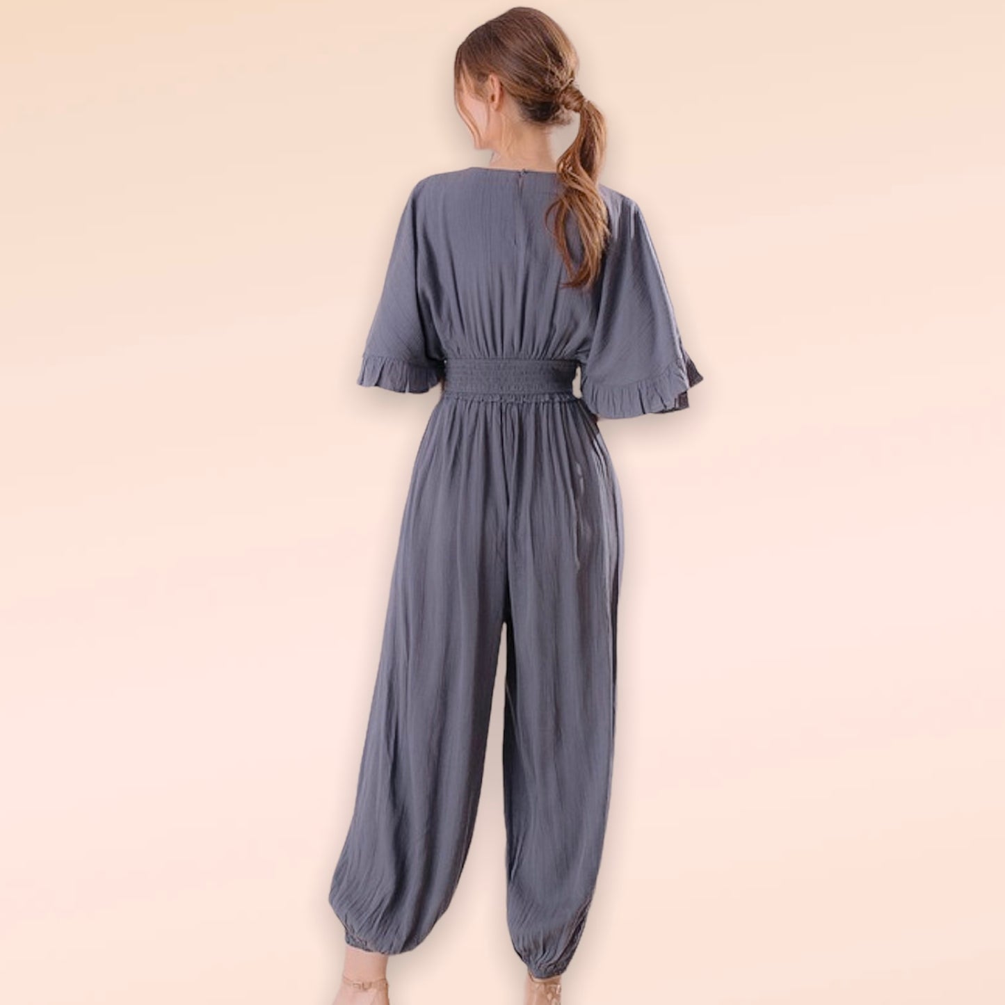 Shana Indigo Jumpsuit - Jumpsuits & Rompers - essecoco