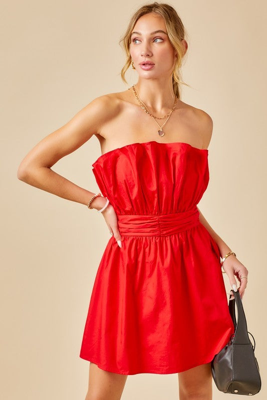 Cora Strapless Dress - Dresses - essecoco