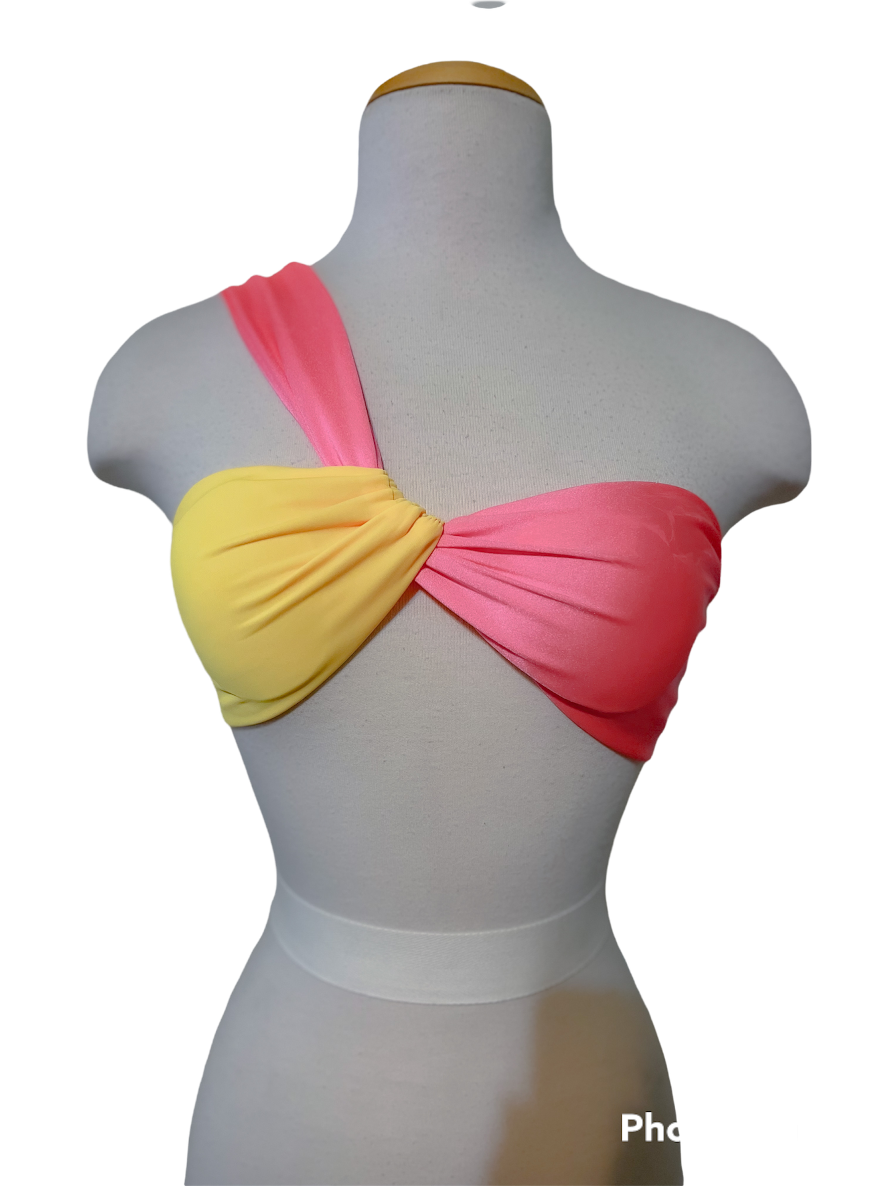 Clara One Shoulder Bikini Top - bikini top - essecoco