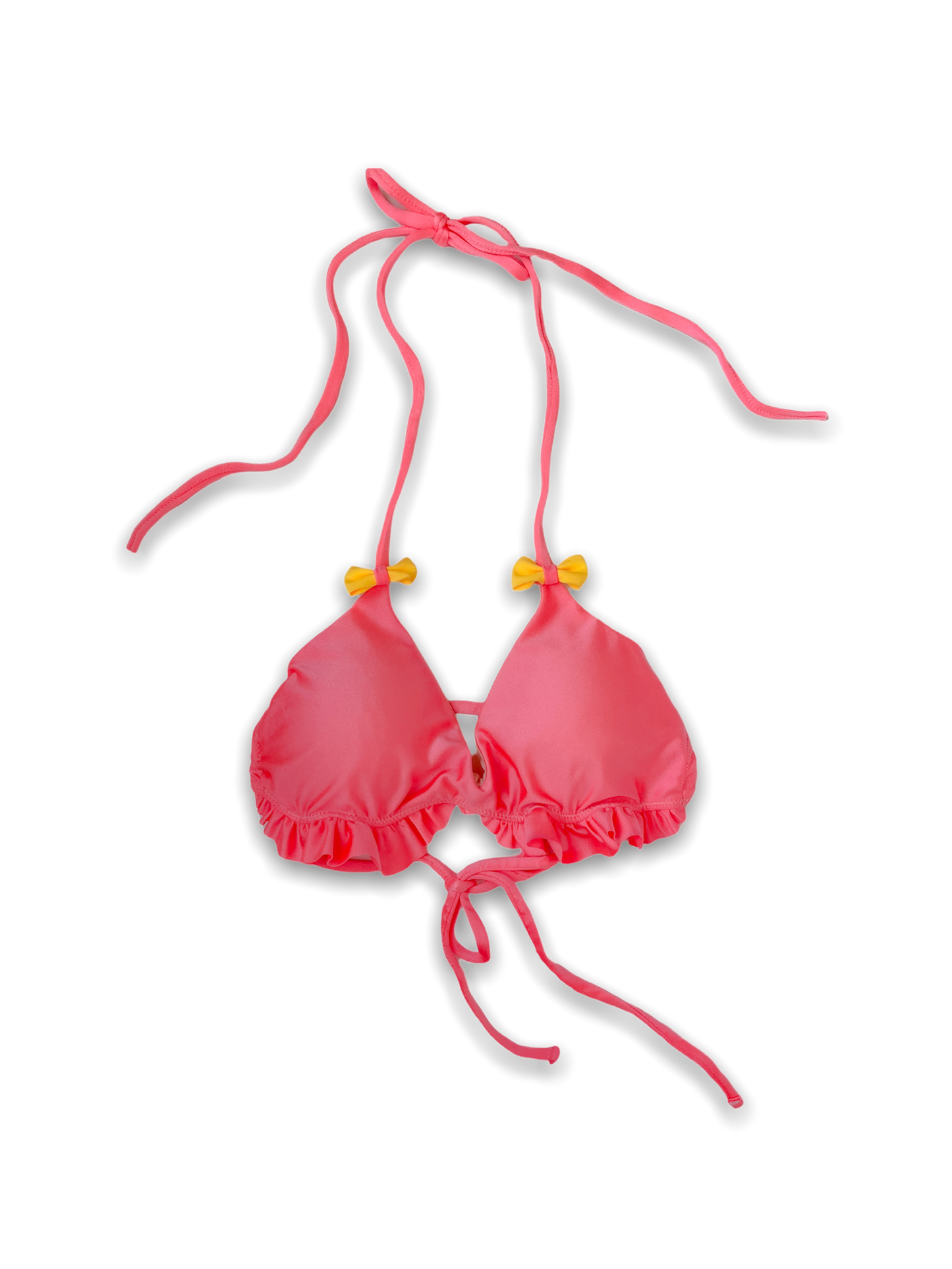 Ellie Coral Triangle Top - Swimwear - essecoco
