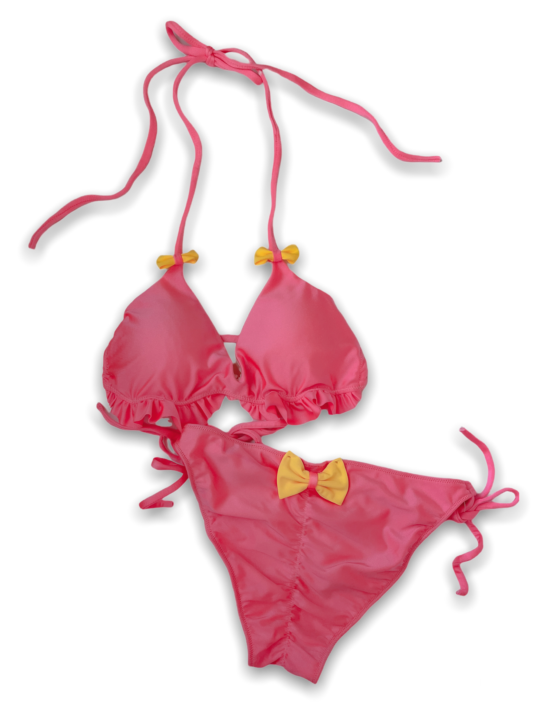 Ellie Coral Triangle Top - Swimwear - essecoco