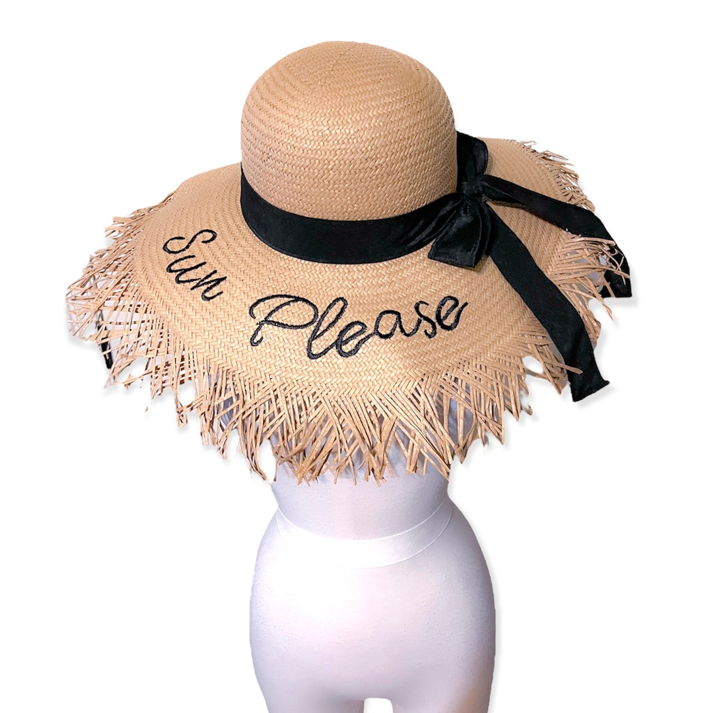 Sun Please Straw Hat - Hats - essecoco