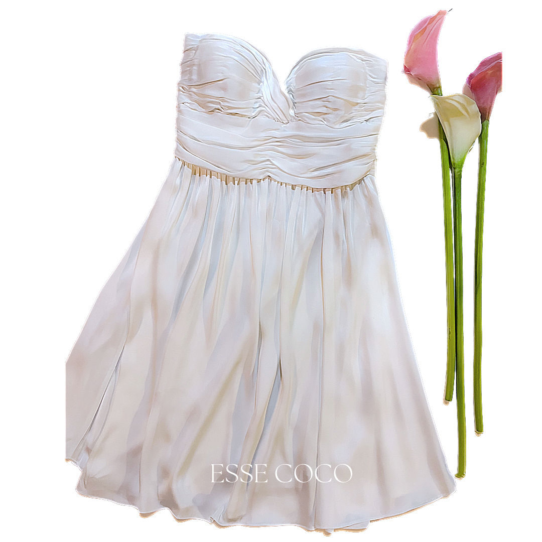 Callie Strapless Dress - - essecoco
