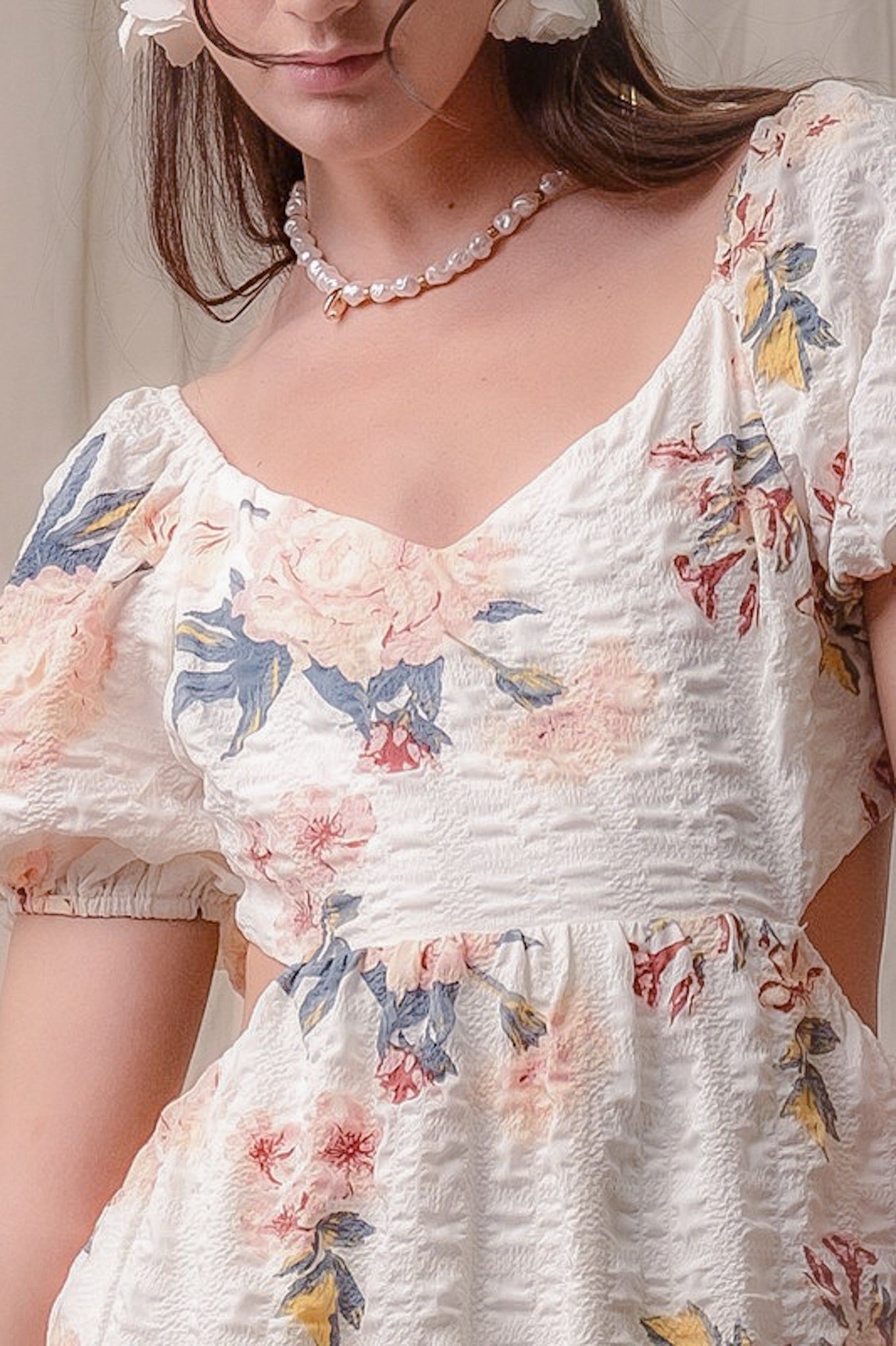 Brea Floral Dress - Dresses - essecoco