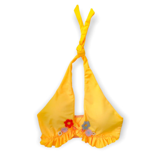 Zelda Lemon Halter Top - Swimwear - essecoco