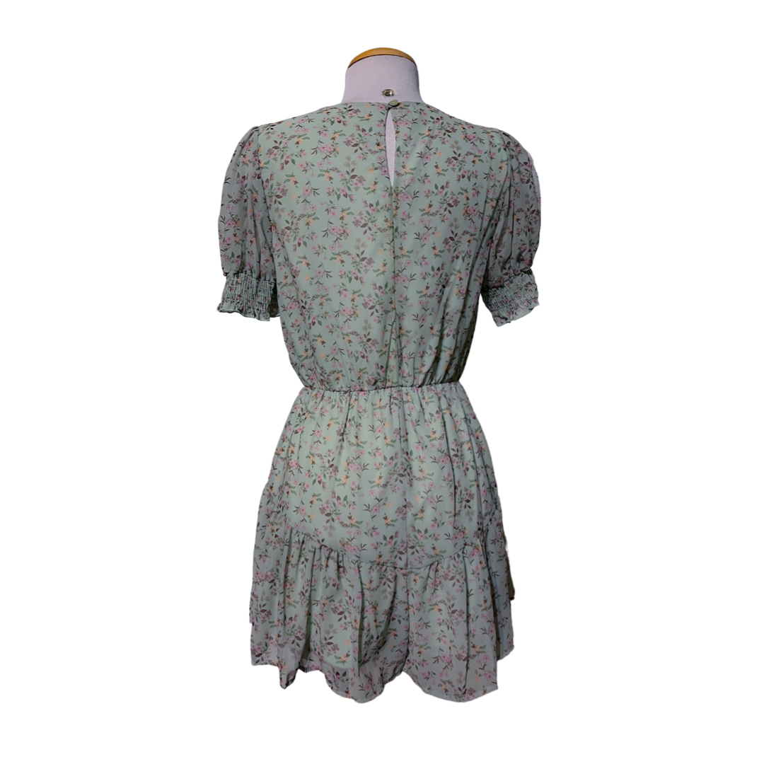 Emma Floral Romper - Jumpsuits & Rompers - essecoco