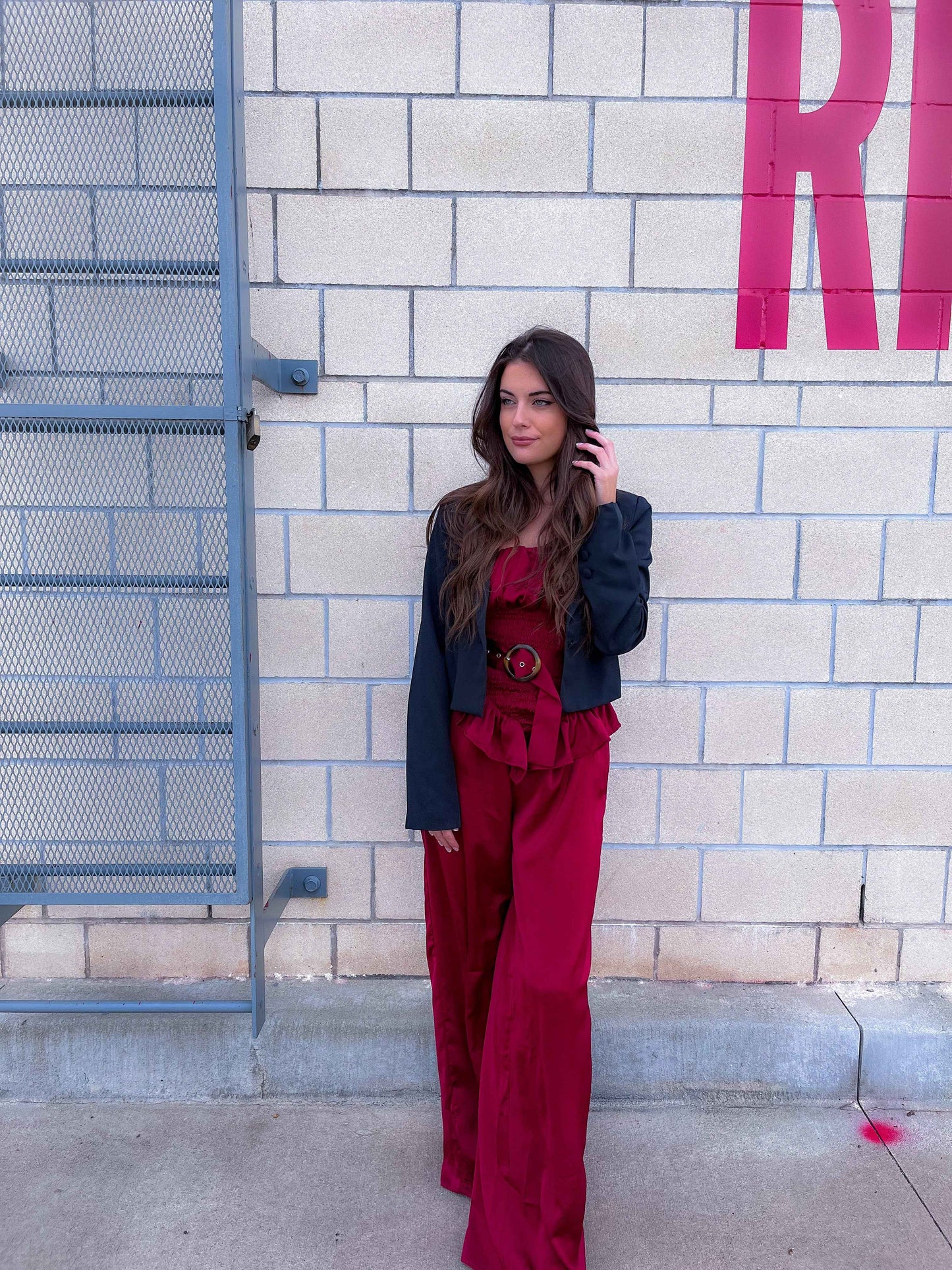 Grace Crop Suit Blazer