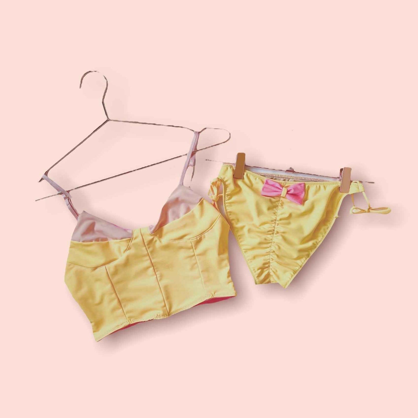Eva Reversible Corset Bikini Top