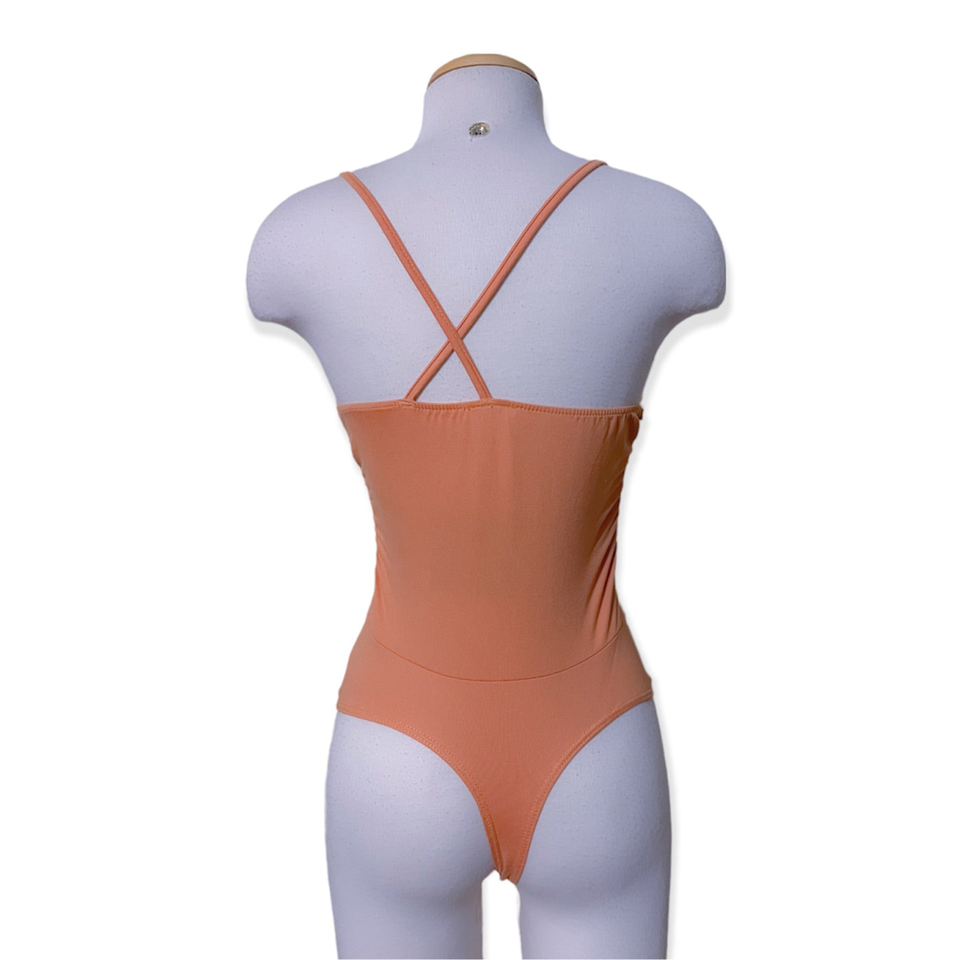 Kelsey Apricot Bodysuit - Bodysuit - essecoco