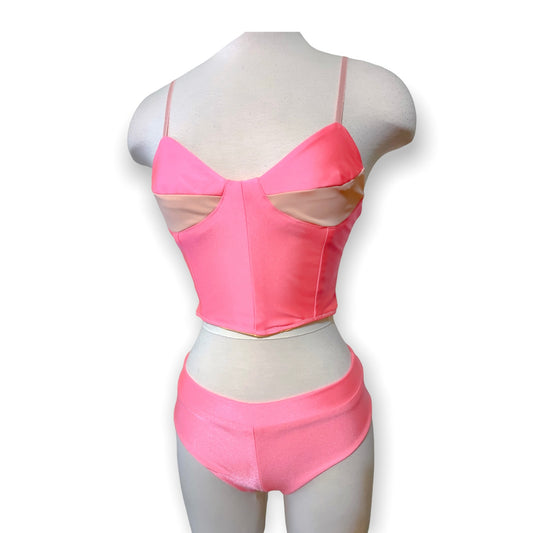 Eva Reversible Corset Bikini Top - Swimwear - essecoco
