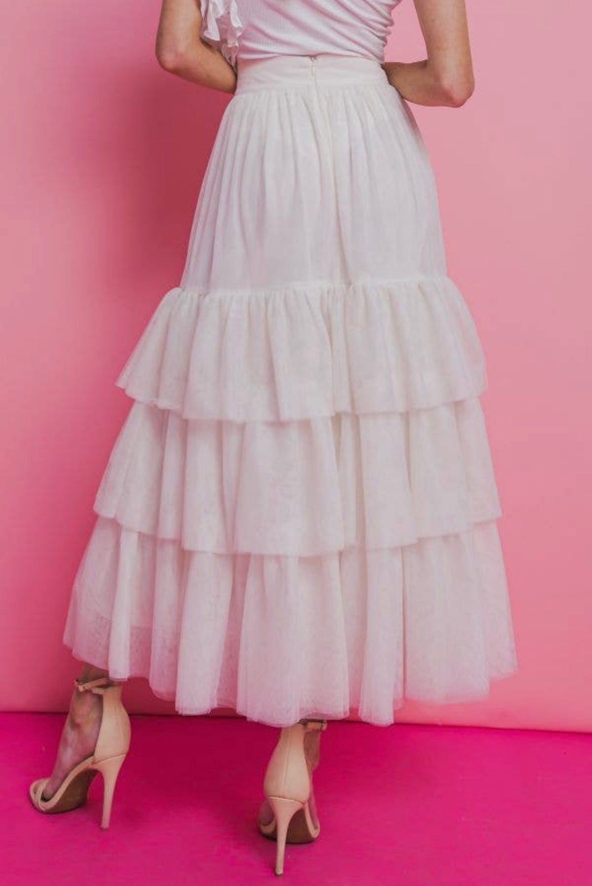 Celena Tulle Skirt - Tulle Skirt - essecoco