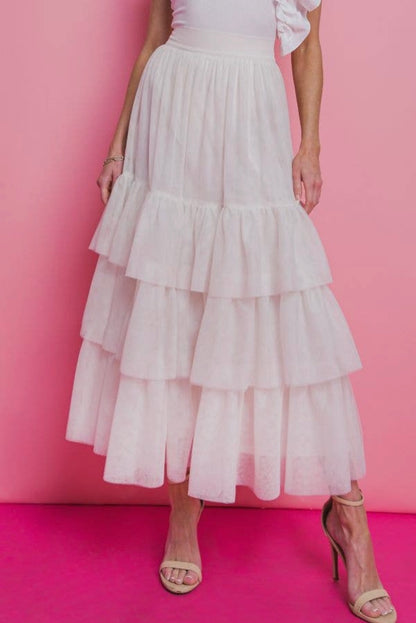 Celena Tulle Skirt - Tulle Skirt - essecoco