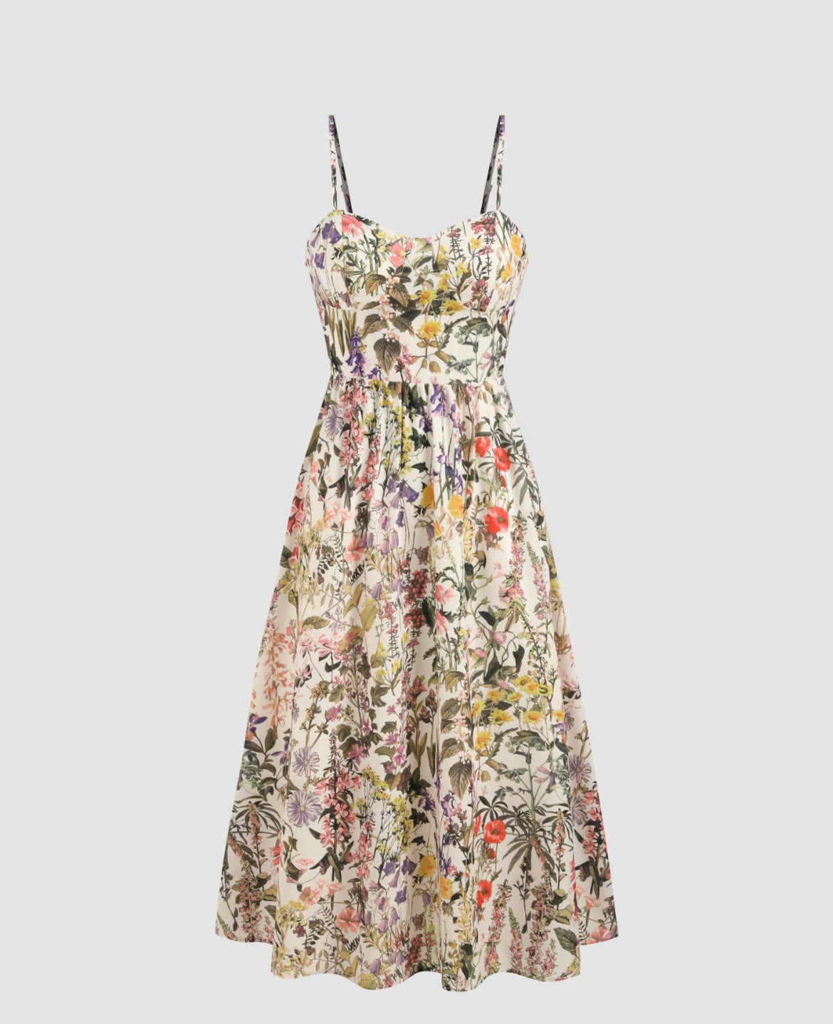 Mia Botanical Floral Maxi Dress - Dresses - essecoco