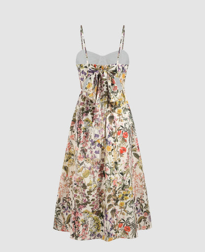 Mia Botanical Floral Maxi Dress - Dresses - essecoco