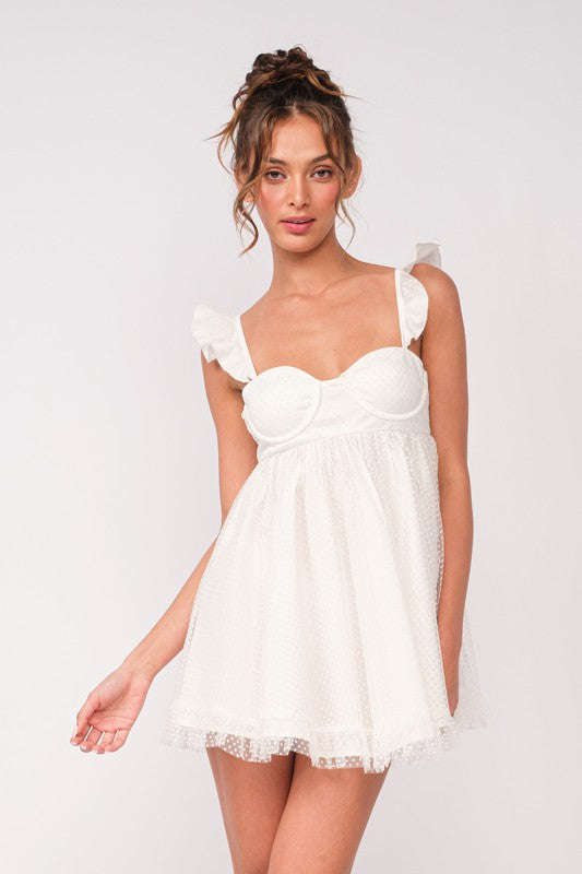 Skylar Ruffle Dress - Dresses - essecoco