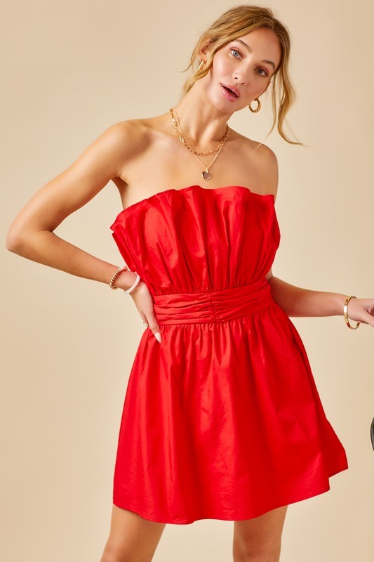 Cora Strapless Dress - Dresses - essecoco