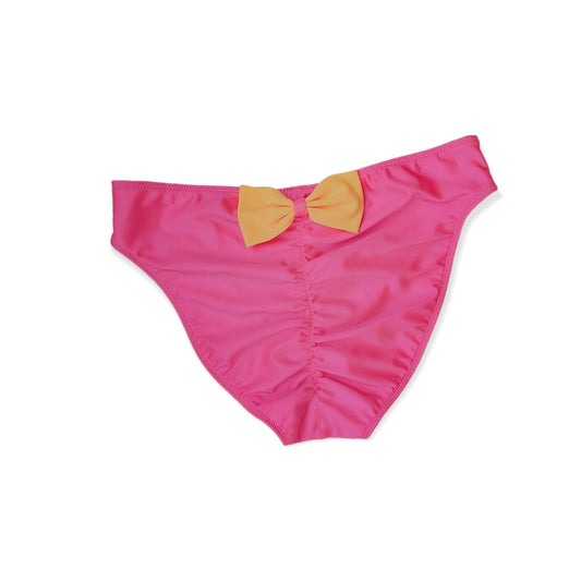 Candace Coral Scrunchy Bottom - Bikini Bottom - essecoco