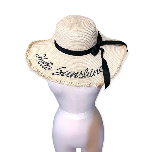 Hello Sunshine Straw Hat - Hats - essecoco