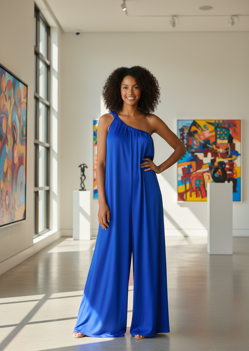 Lyndsey Royal Jumpsuit
